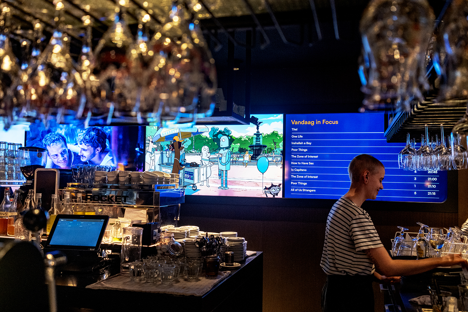 Bar van Focus Eten en Drinken